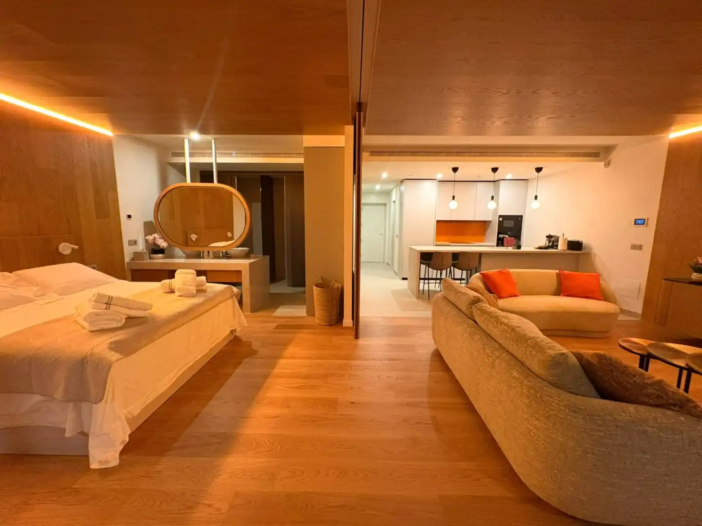 Sala d'estar de Apartament en venda en Fuengirola amb Aire condicionat, Terrassa i Traster