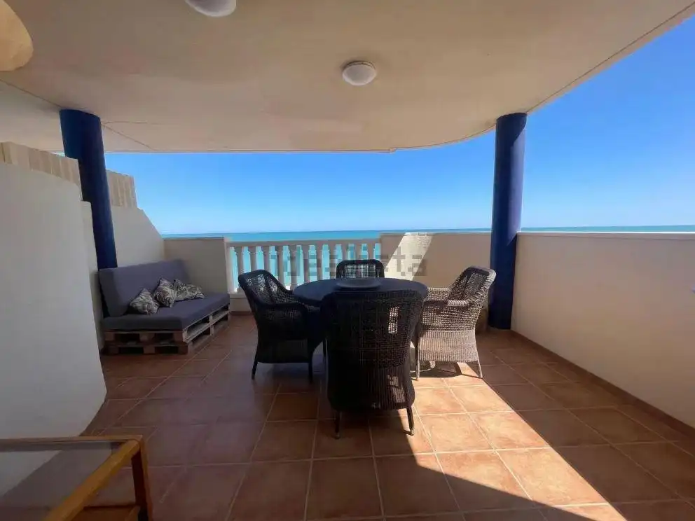 Terrassa de Apartament de lloguer en Moncofa amb Terrassa, Moblat i Balcó