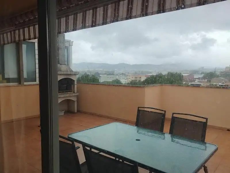 Terraza de Ático de alquiler en  Palma de Mallorca con Aire acondicionado, Calefacción y Parquet