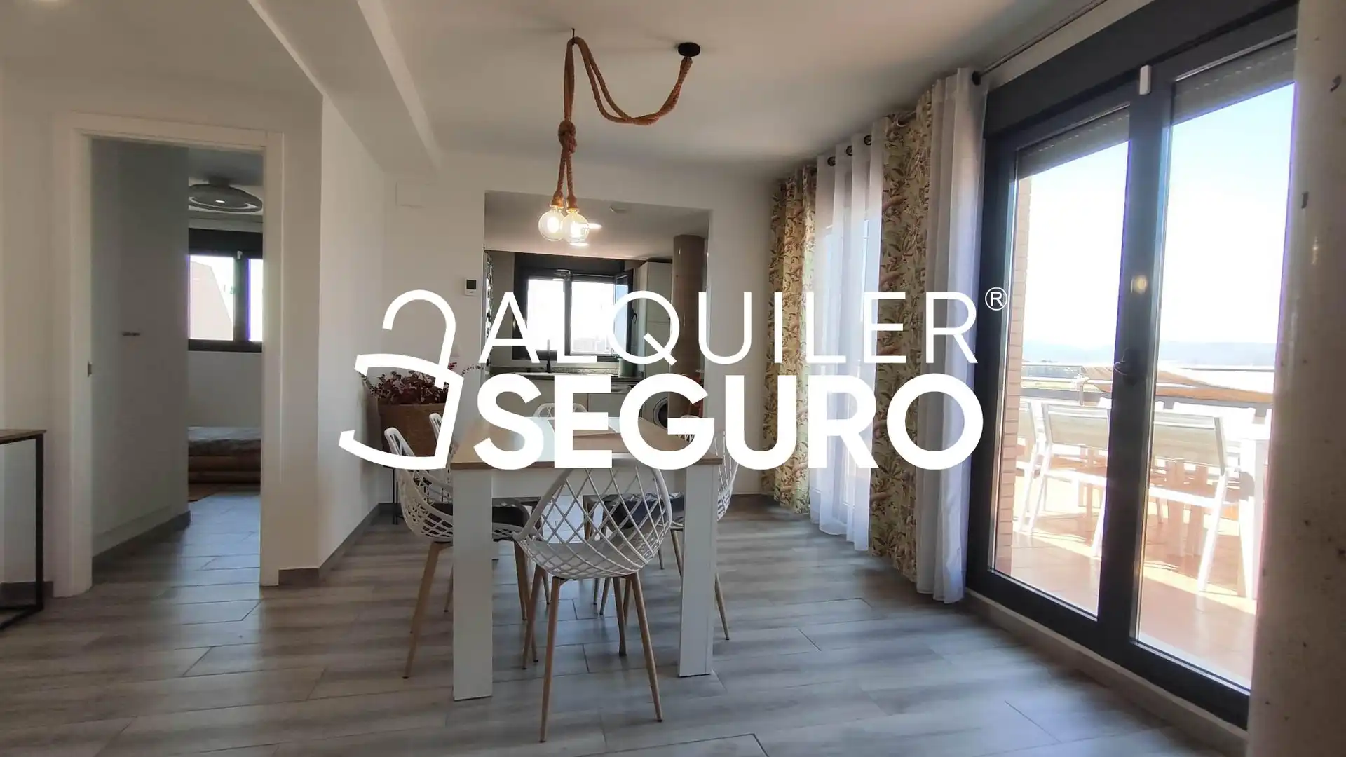 Esszimmer von Dachboden zur Miete in Sagunto / Sagunt mit Klimaanlage, Terrasse und Abstellraum
