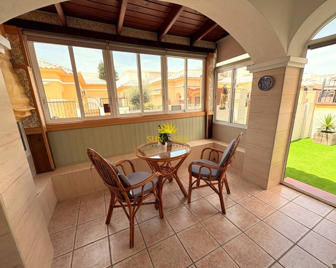 Jardín de Casa o chalet de alquiler en Torrevieja con Aire acondicionado, Calefacción y Jardín privado