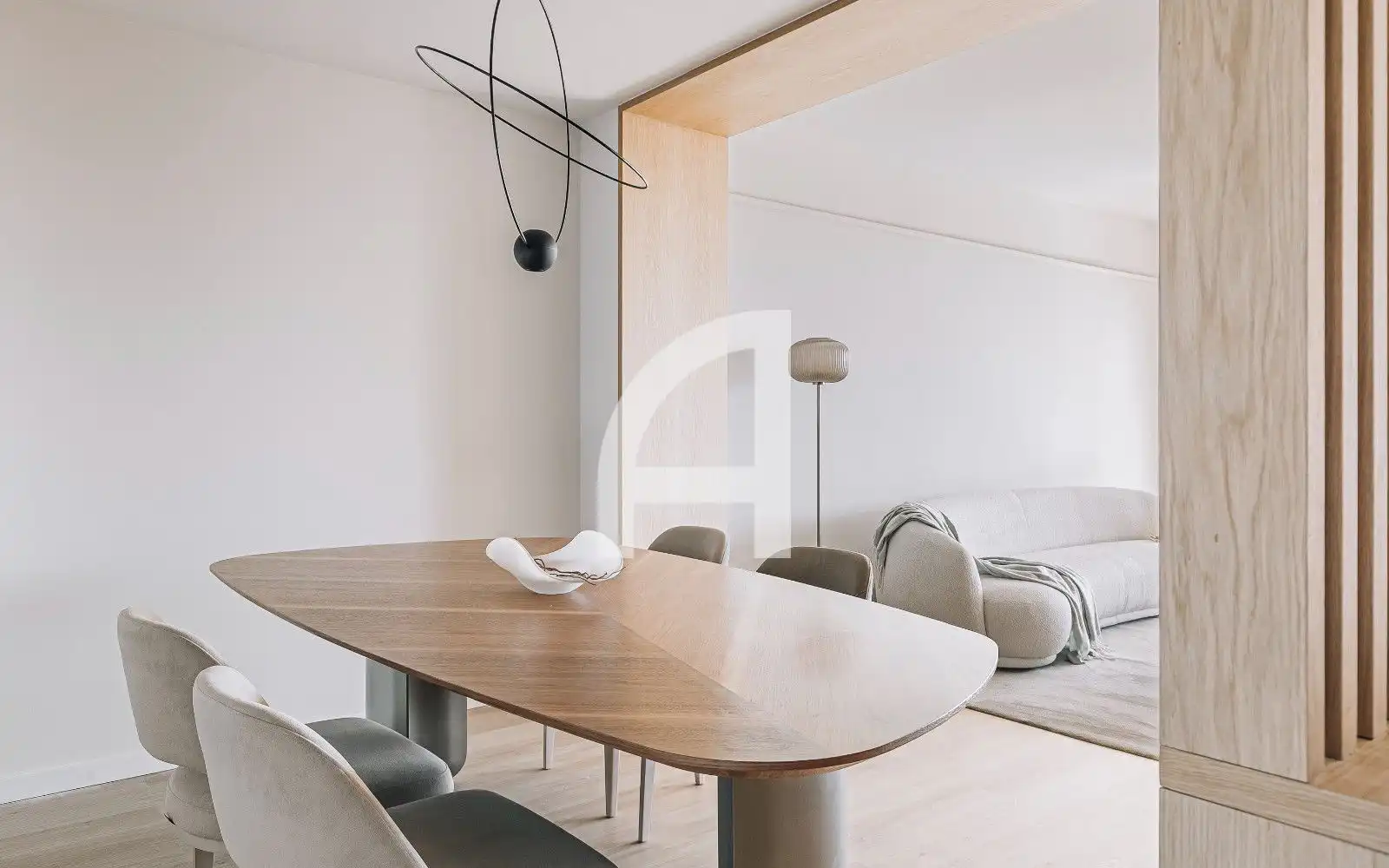 Dining room of Flat for sale in Barcelona  with Air Conditioner, Heating and Parquet flooring