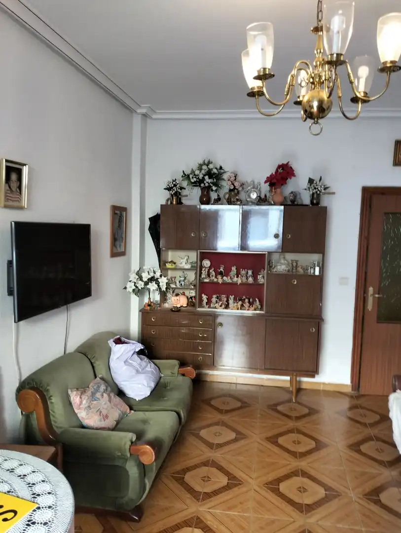 Sala de estar de Casa o chalet en venta en Munera con Amueblado, Lavadora y Balcón