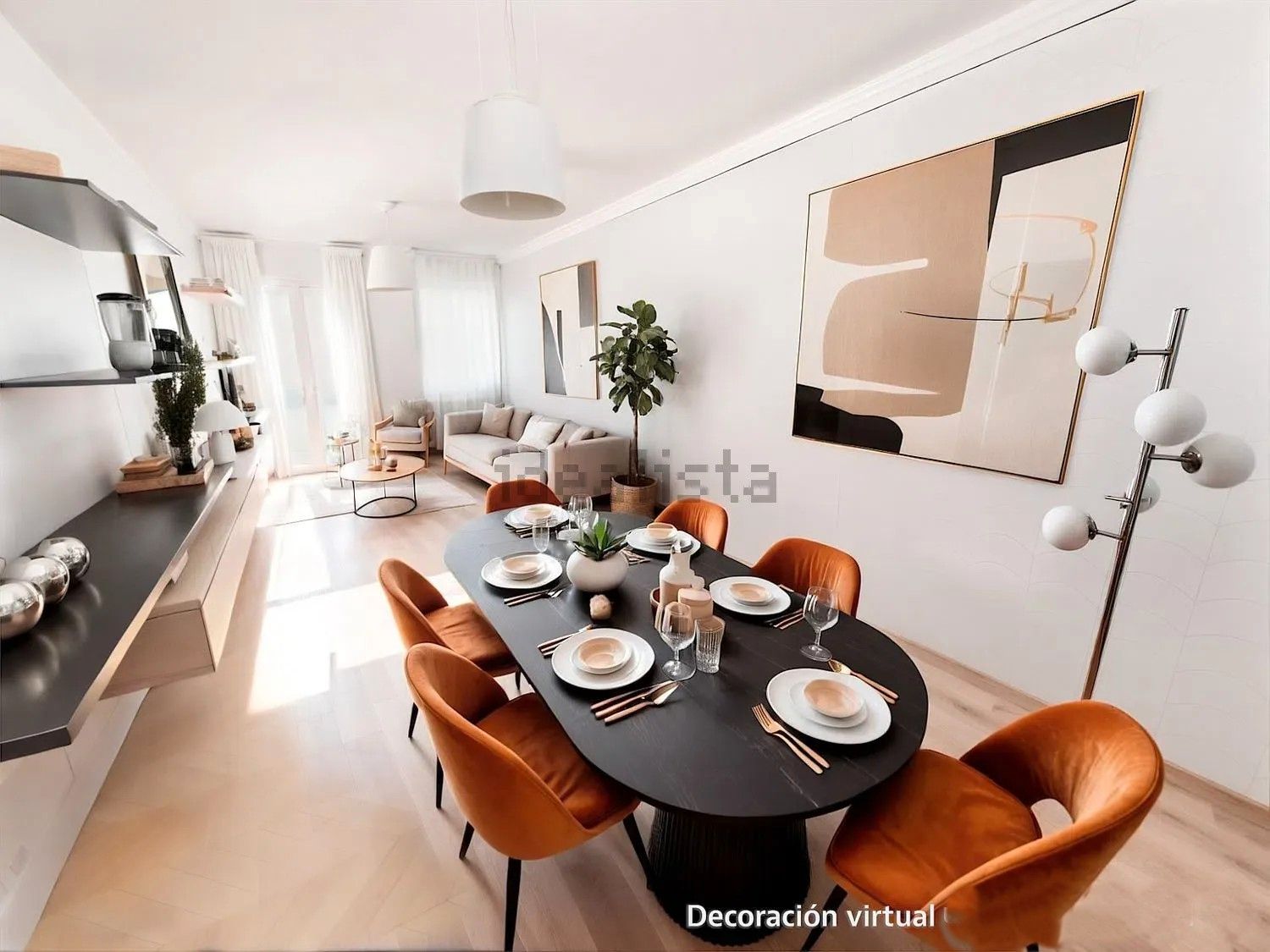 Dining room of Flat for sale in San Vicente del Raspeig / Sant Vicent del Raspeig  with Air Conditioner, Terrace and Storage room