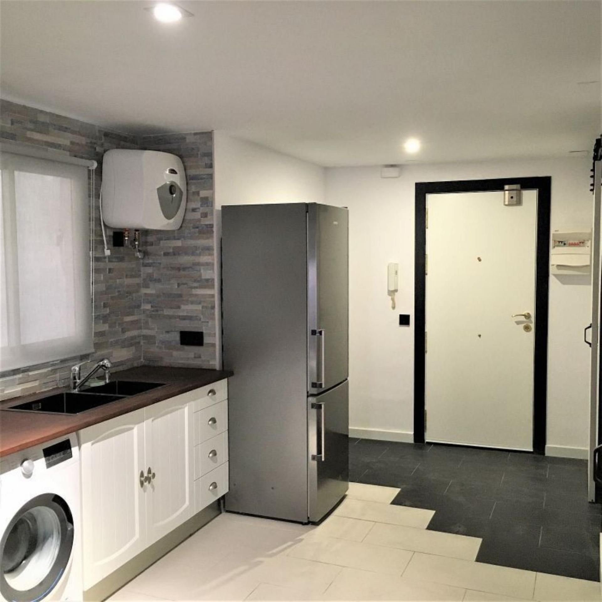 Kitchen of Flat for sale in  Tarragona Capital  with Air Conditioner, Heating and Terrace