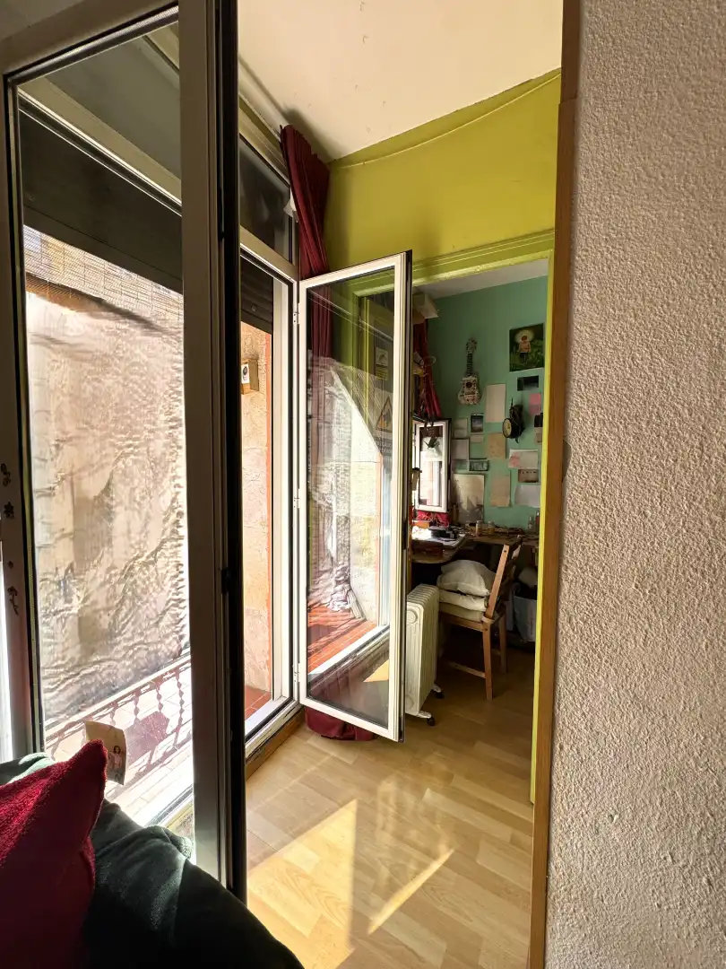 Bedroom of Flat for sale in Barcelona  with Parquet flooring, Furnished and Washing machine