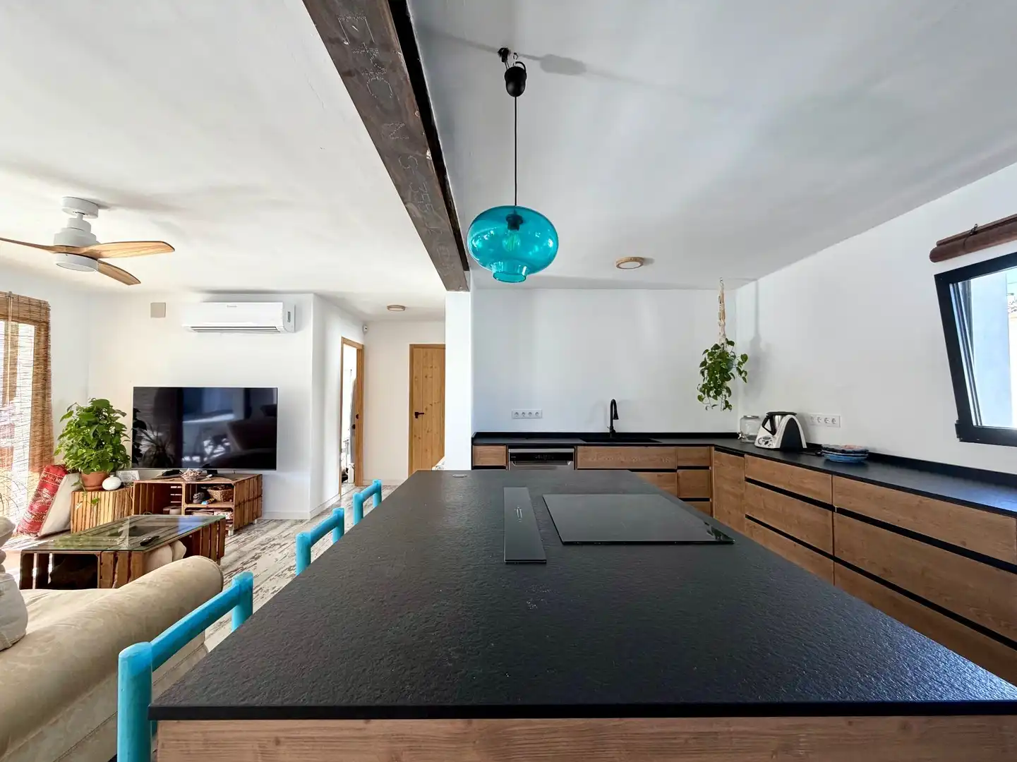 Cocina de Casa o chalet en venta en Dénia con Aire acondicionado, Calefacción y Jardín privado
