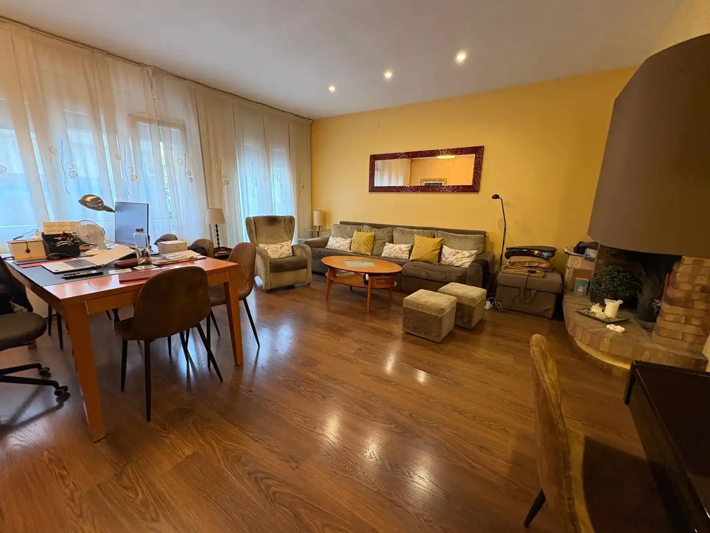 Sala d'estar de Casa o xalet en venda en Sabadell amb Aire condicionat, Calefacció i Terrassa
