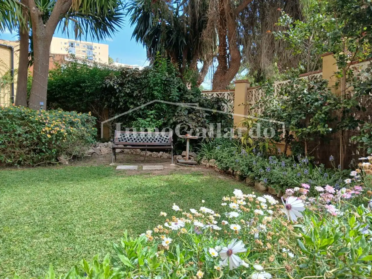Garden of Apartments for rent in Málaga  with Air Conditioner and Terrace