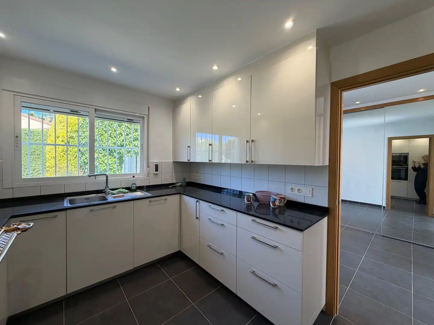 Cocina de Casa o chalet en venta en La Nucia con Aire acondicionado, Calefacción y Jardín privado