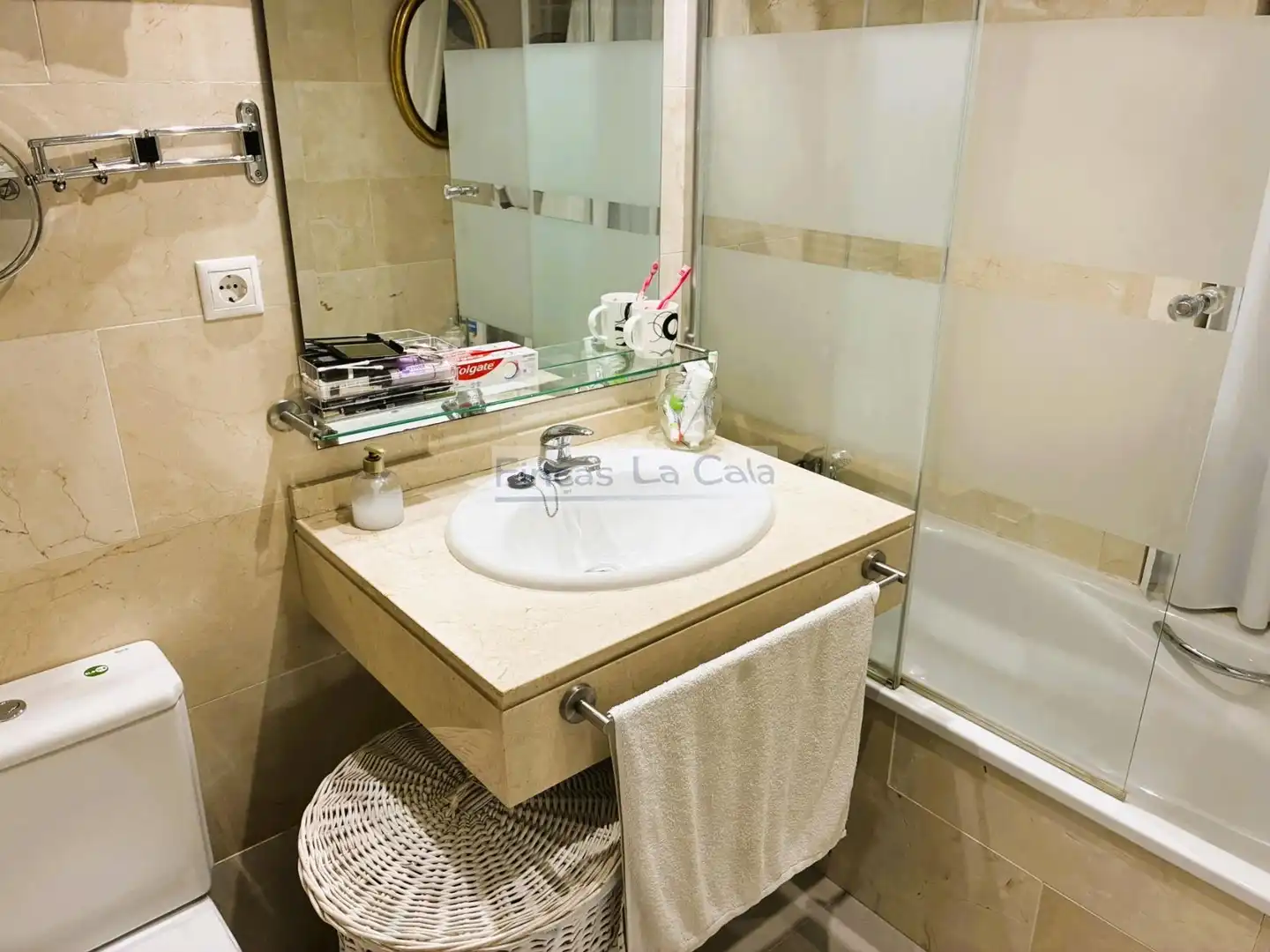 Badezimmer von Wohnungen zum Verkauf in Villajoyosa / La Vila Joiosa mit Klimaanlage, Heizung und Terrasse