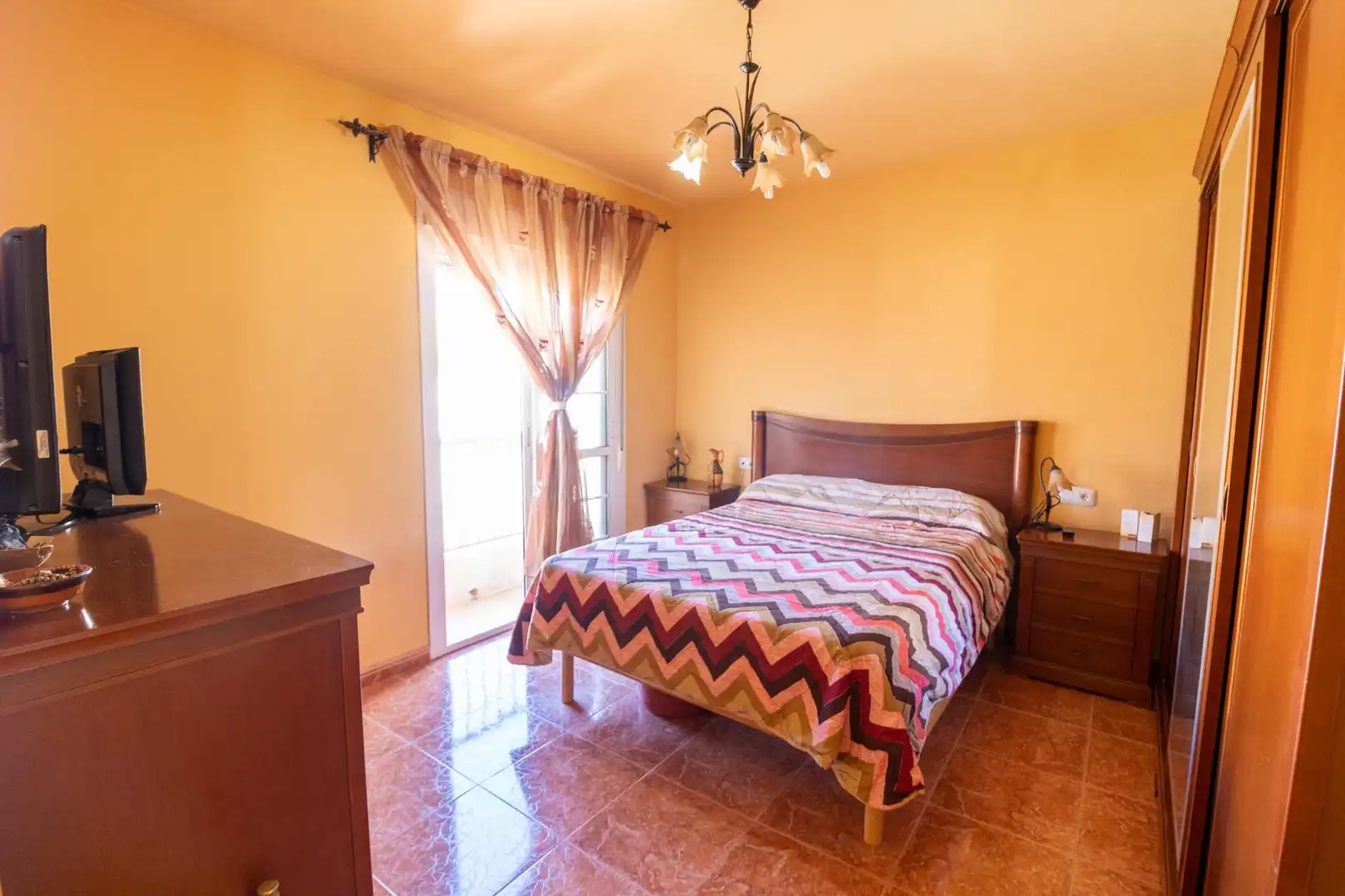 Bedroom of Houses for sale in Pechina  with Air Conditioner, Terrace and Balcony