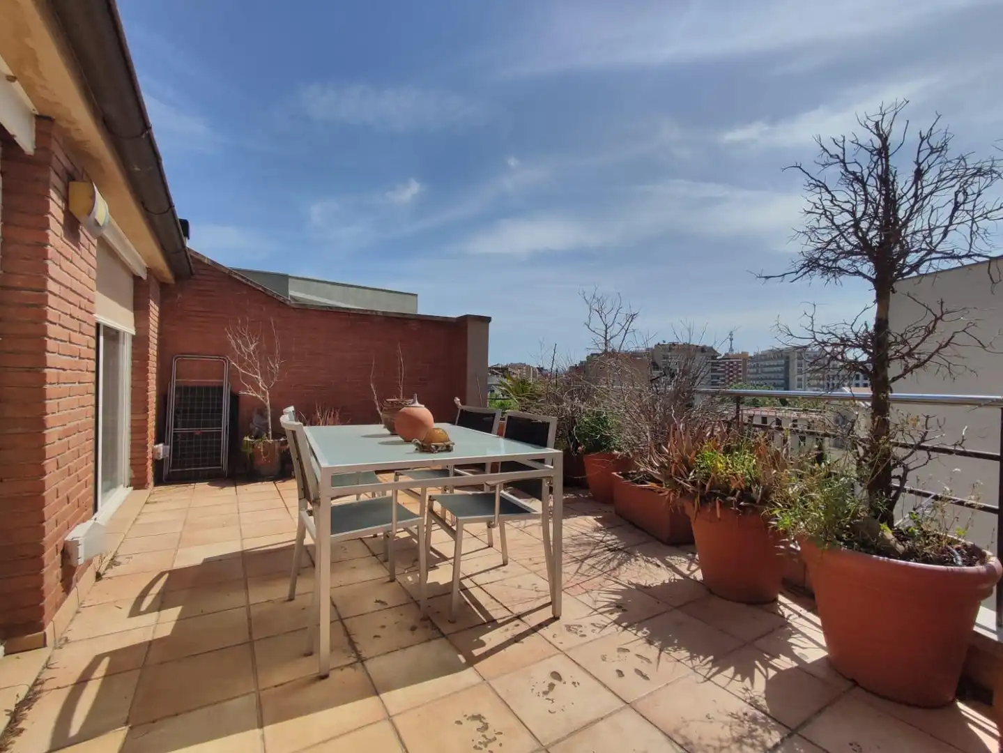 Terraza de Dúplex de alquiler en Manresa con Calefacción, Terraza y Trastero