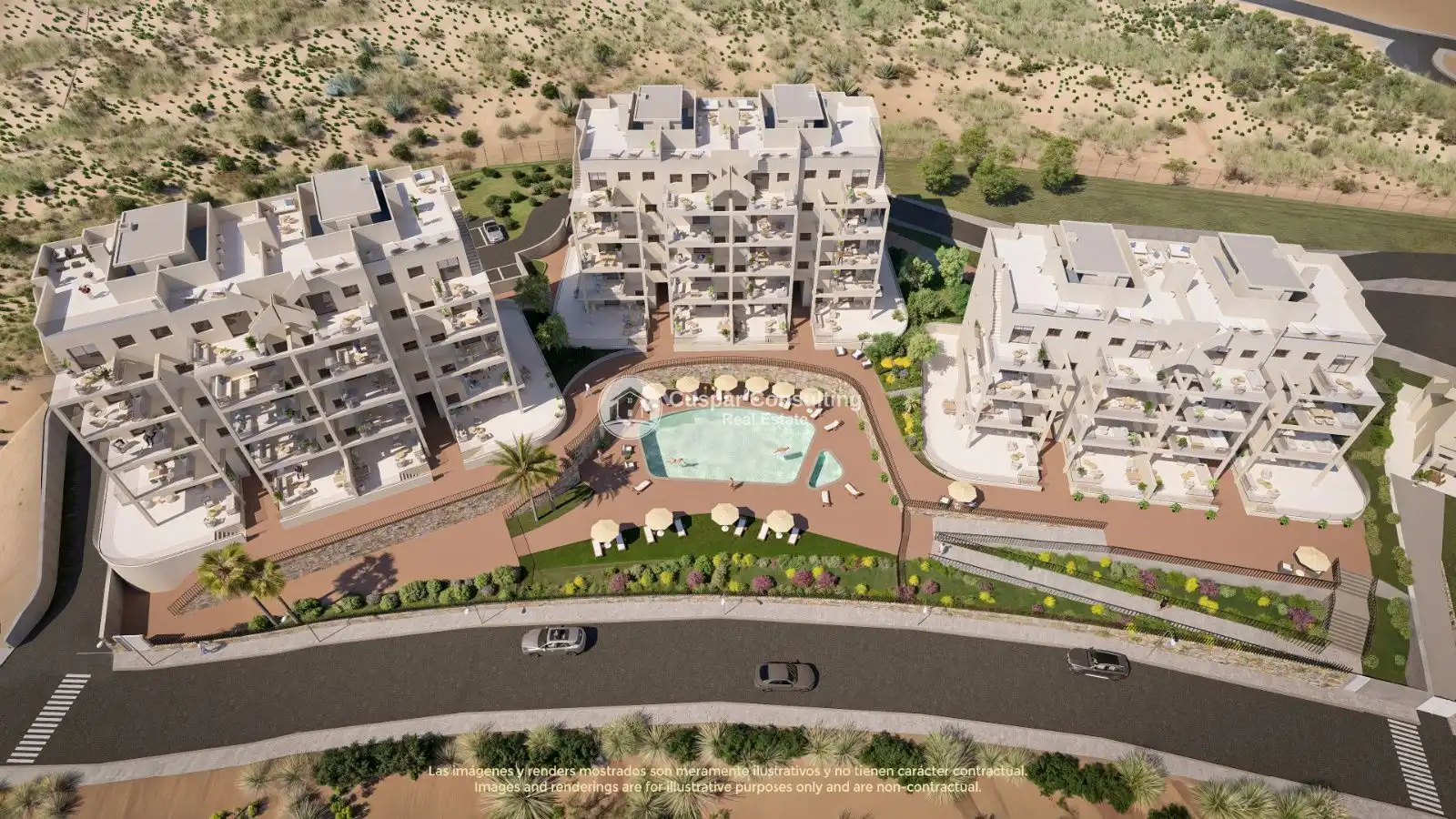 Vista exterior de Apartamento en venta en Murcia con Calefacción, Terraza y Piscina