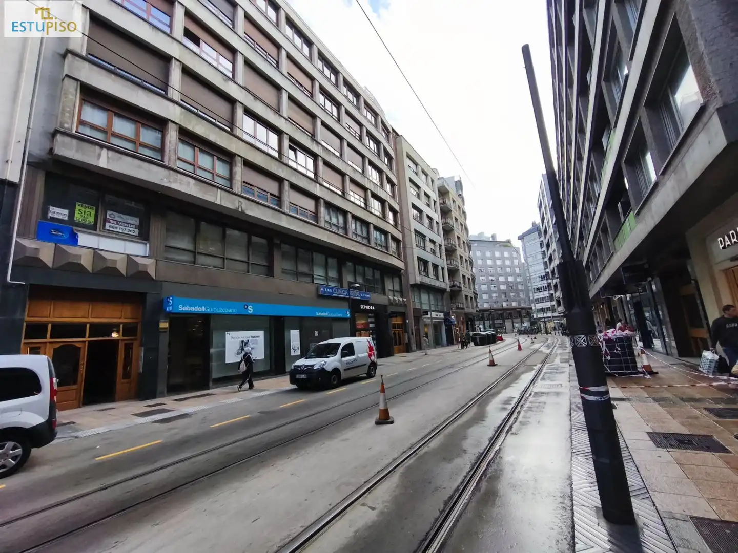 Exterior view of Flat for sale in Ensanche