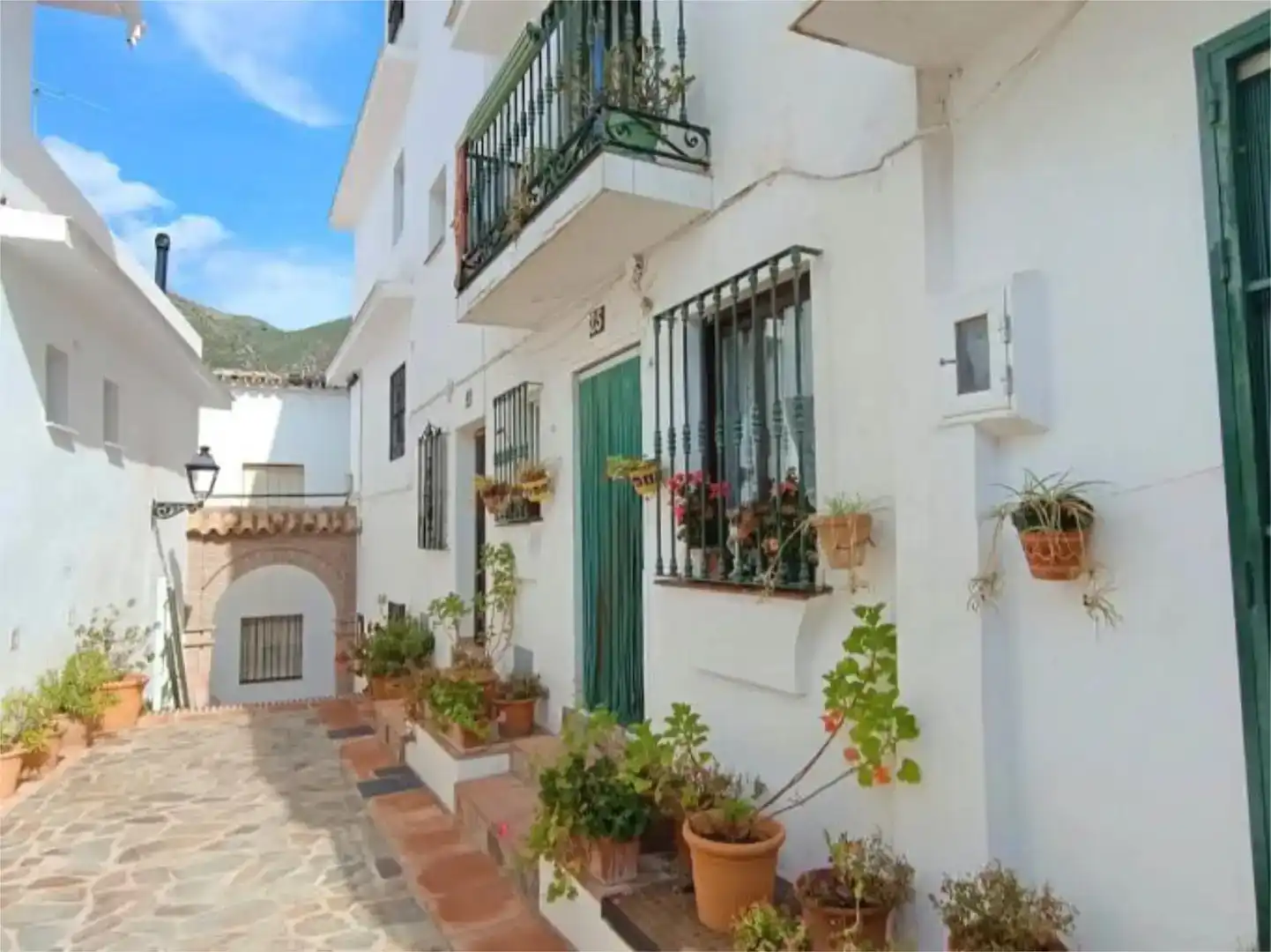 Vista exterior de Casa o chalet en venta en Istán con Aire acondicionado
