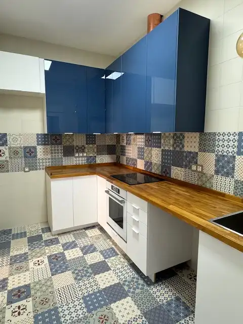 Cocina de Piso en venta en Castellón de la Plana / Castelló de la Plana con Parquet y Horno
