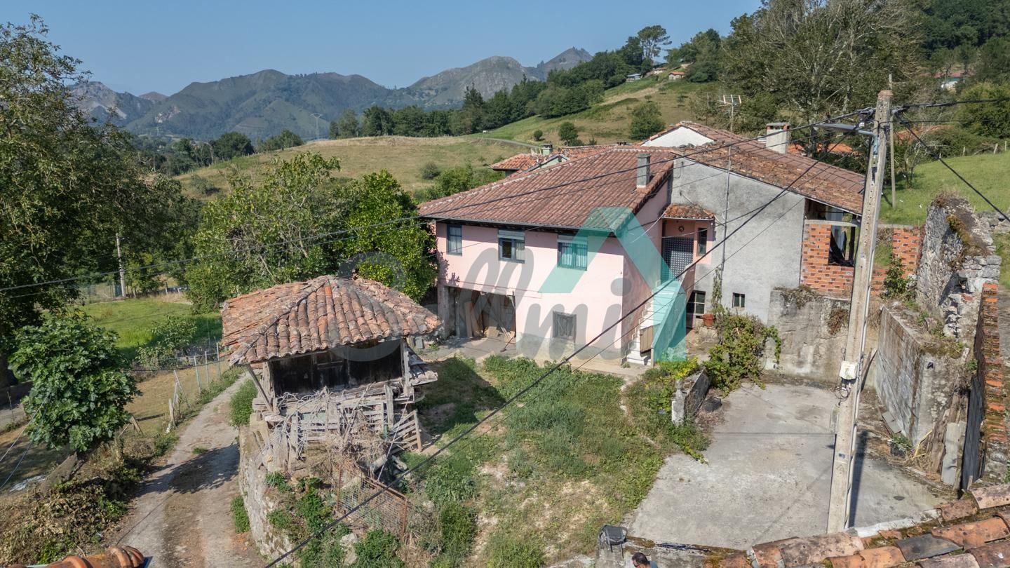 Vista exterior de Casa o xalet en venda en Parres amb Calefacció, Jardí privat i Traster