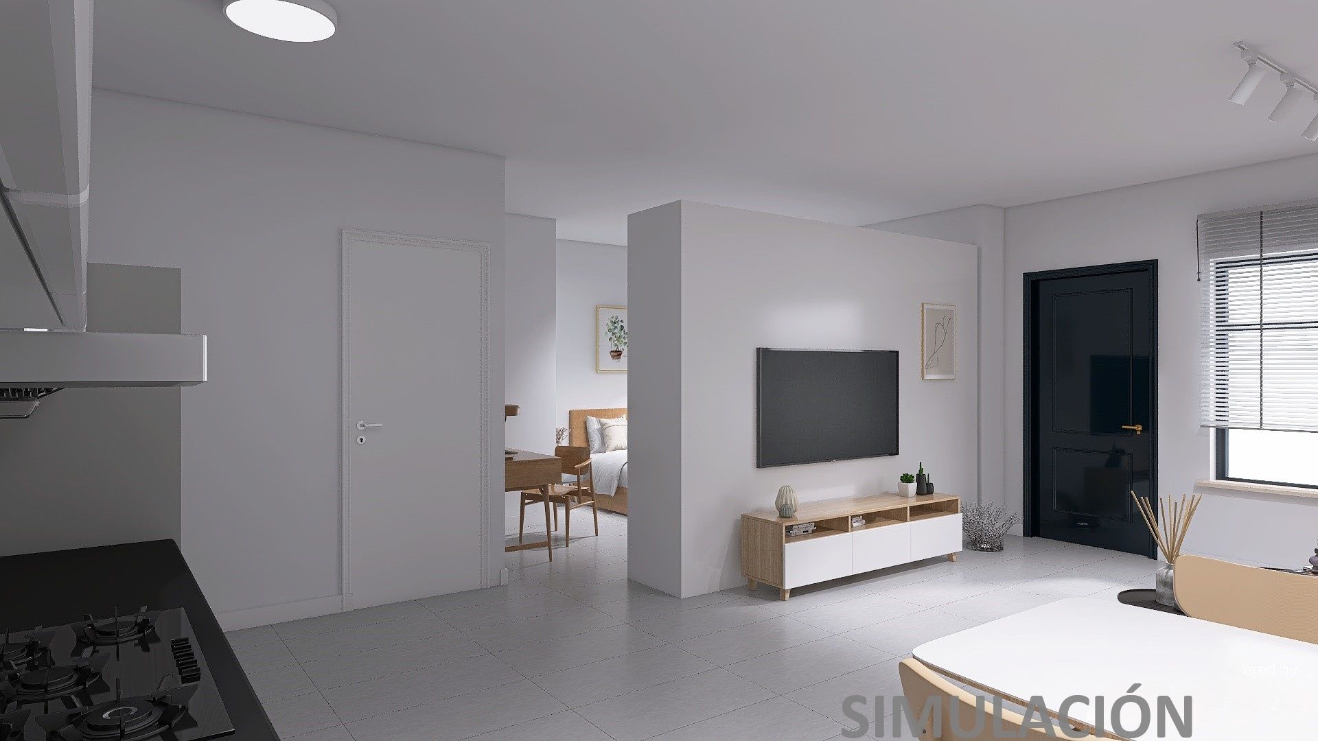 Bedroom of Study to rent in Granollers  with Heating and Private garden