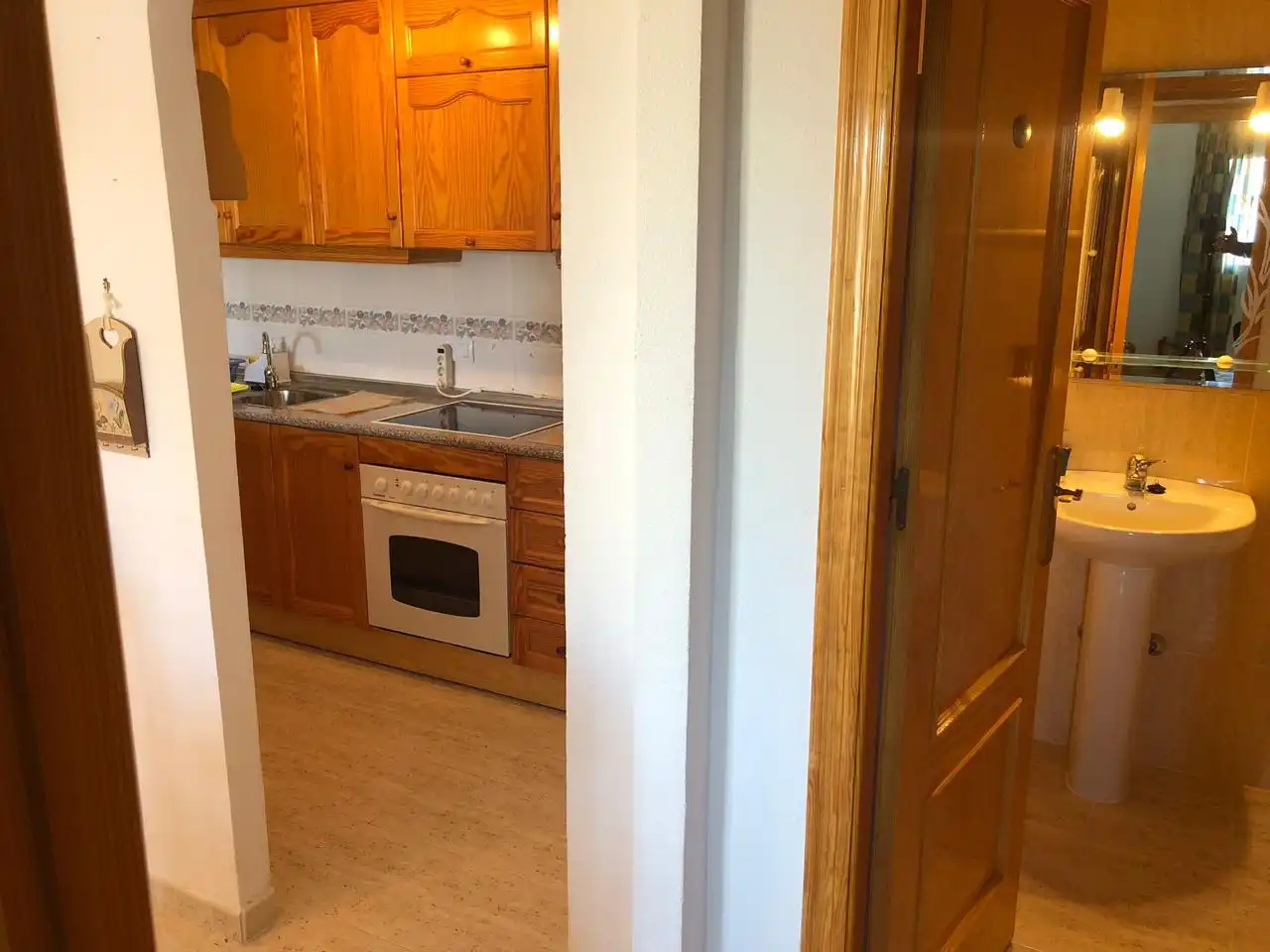 Küche von Wohnung zur Miete in Vera mit Klimaanlage, Terrasse und Möbliert