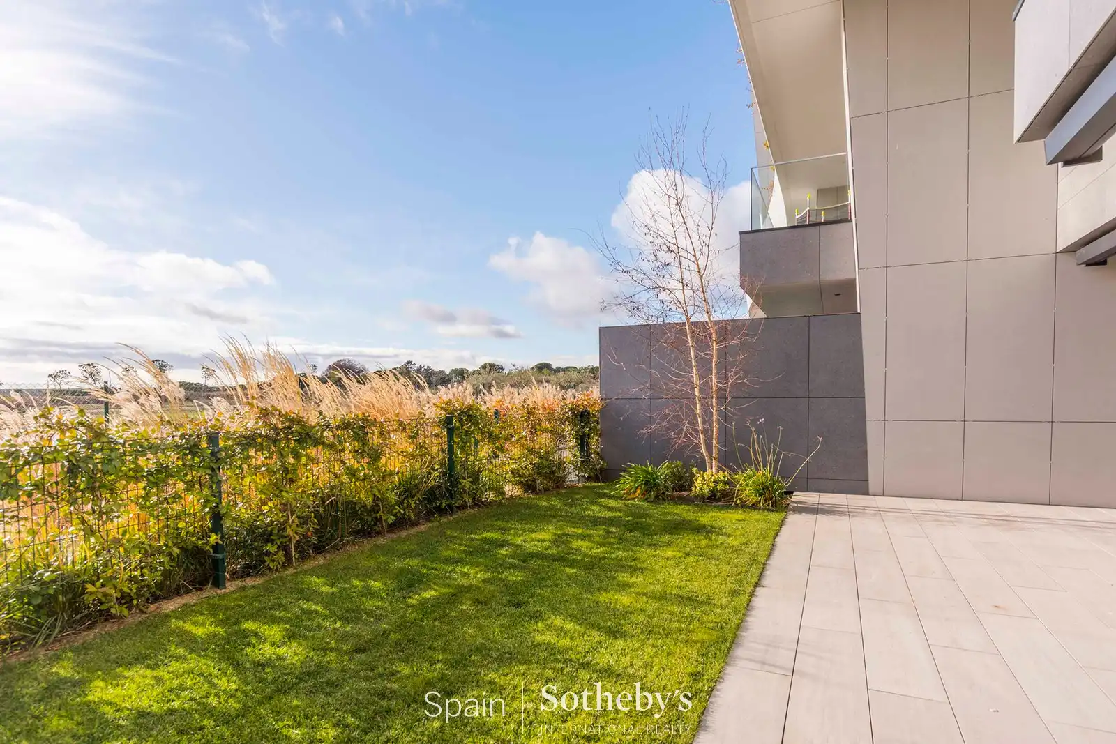 Terrassa de Apartament de lloguer en Pozuelo de Alarcón amb Aire condicionat, Calefacció i Jardí privat