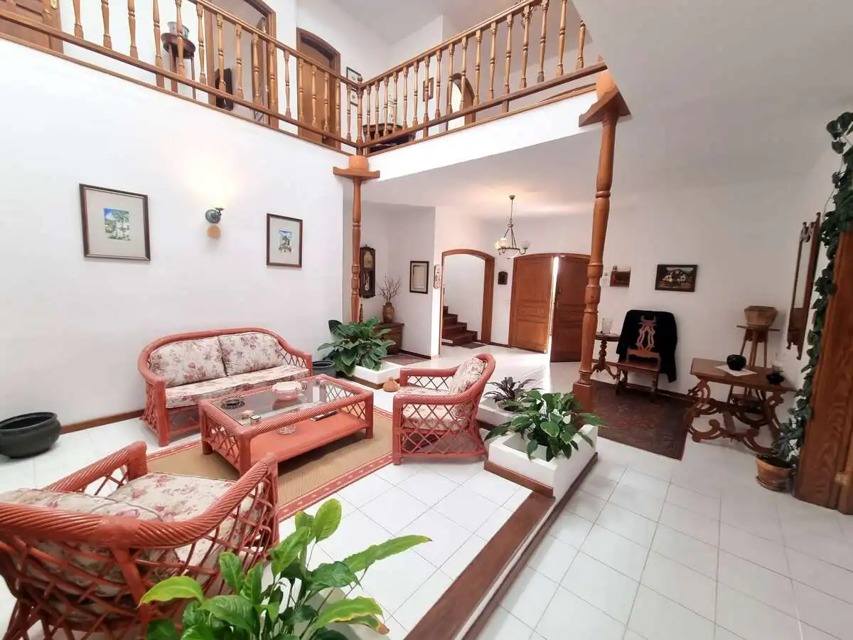 Sala de estar de Casa o chalet en venta en Tías con Jardín privado, Terraza y Amueblado