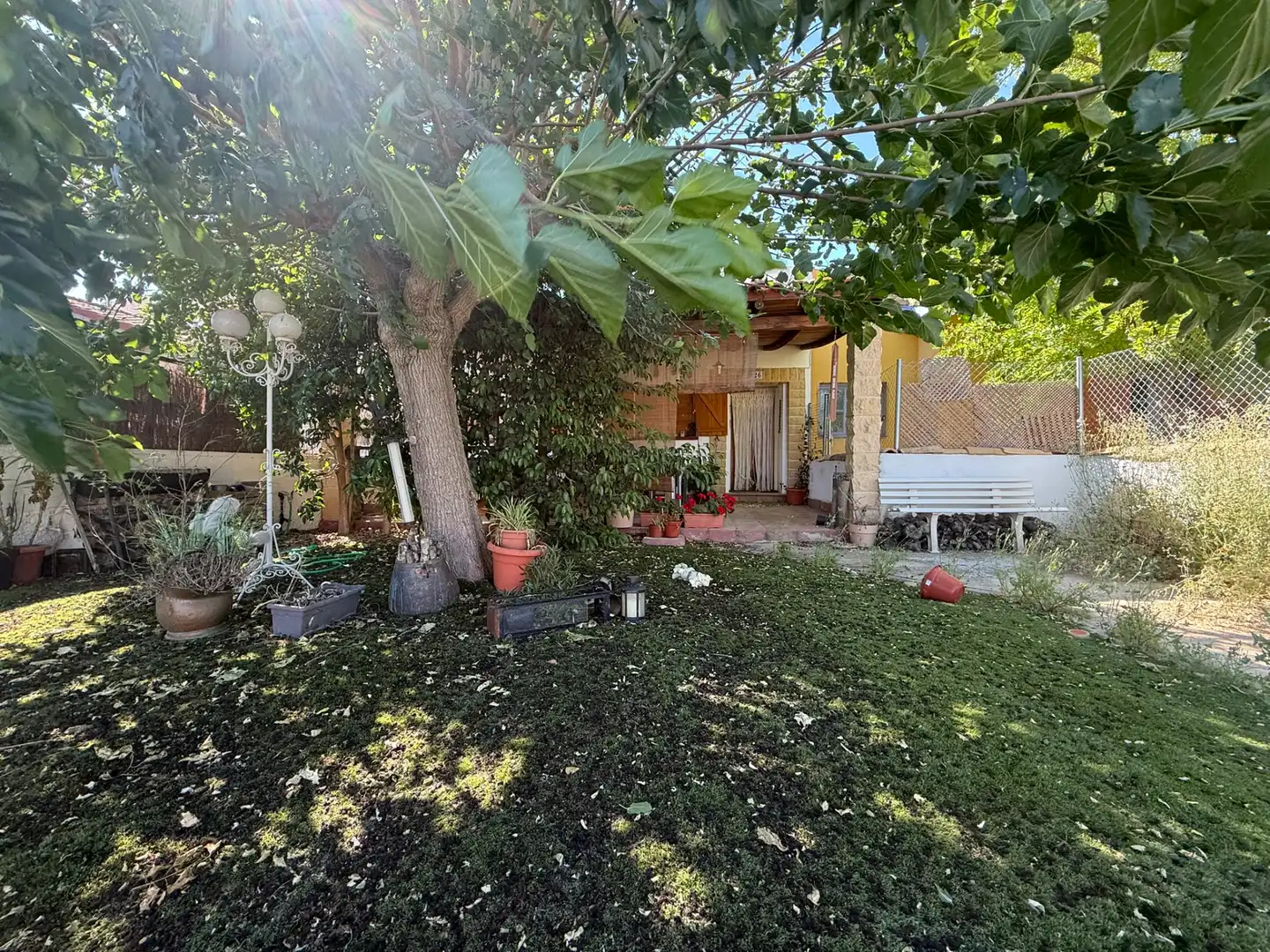 Jardín de Casa o chalet en venta en Escatrón con Jardín privado, Amueblado y Lavadora