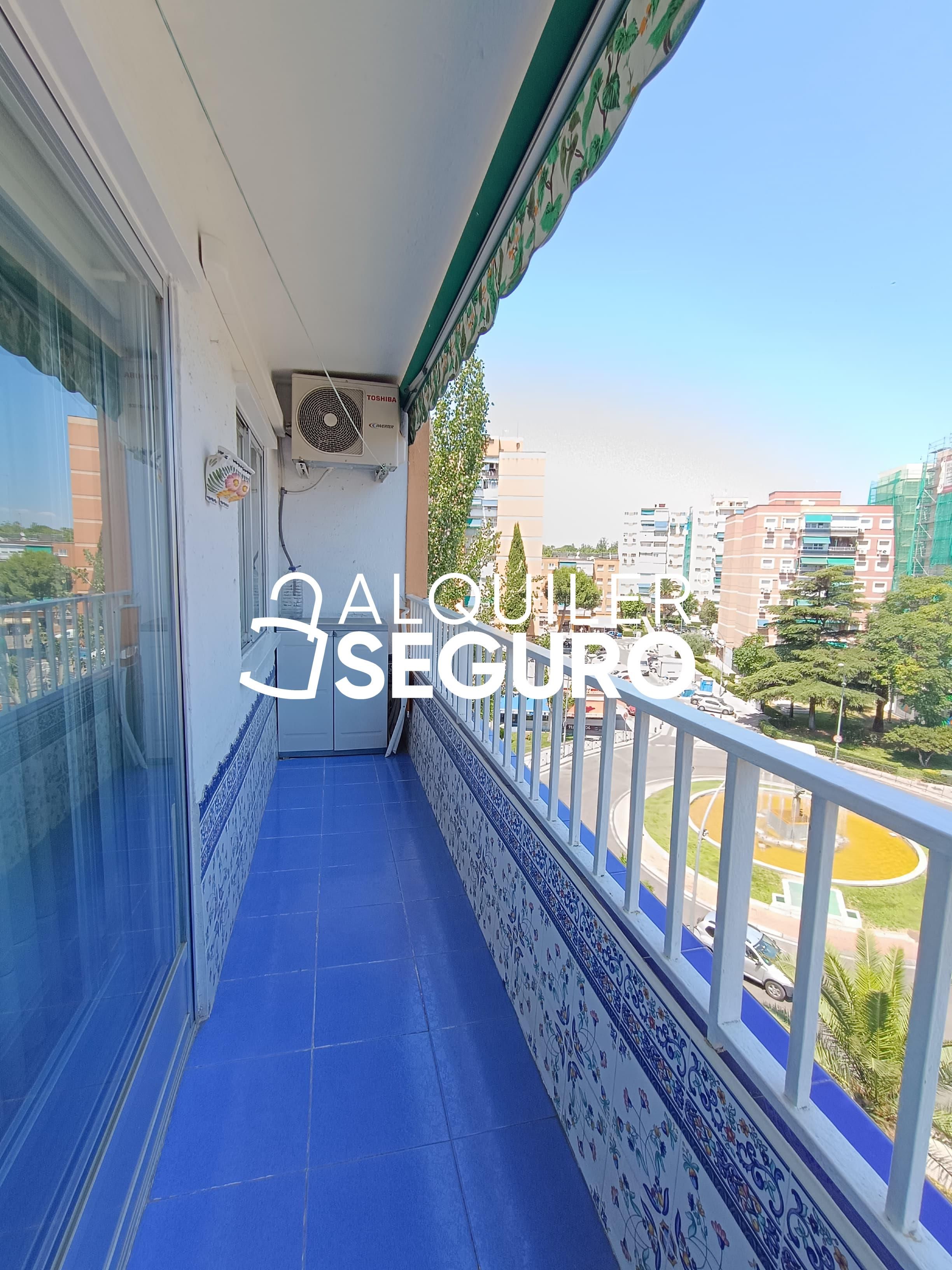 Terrassa de Pis de lloguer en Leganés amb Aire condicionat, Calefacció i Terrassa