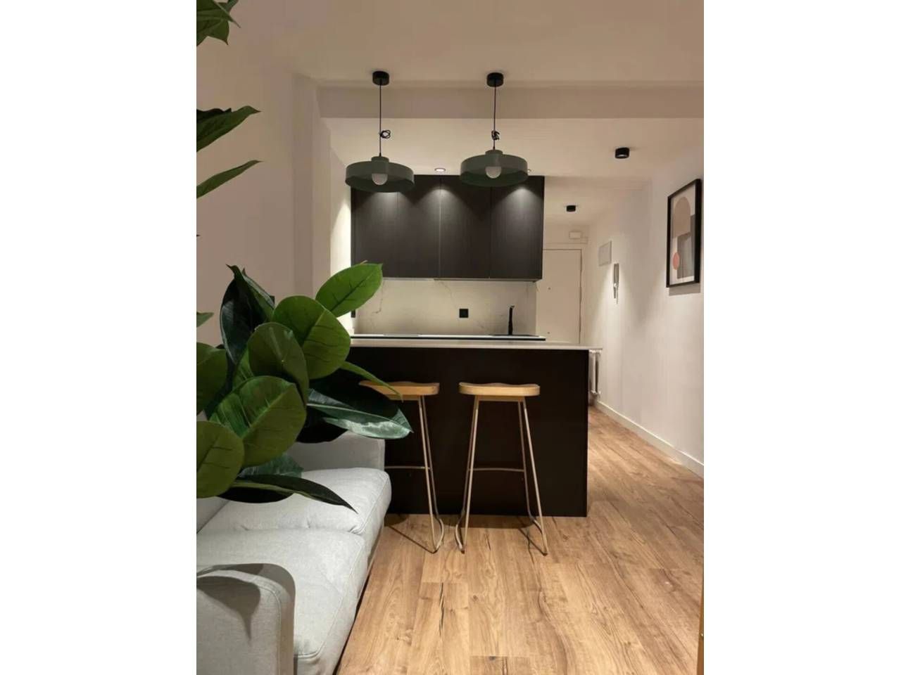 Kitchen of Study for sale in  Barcelona Capital  with Parquet flooring and Furnished