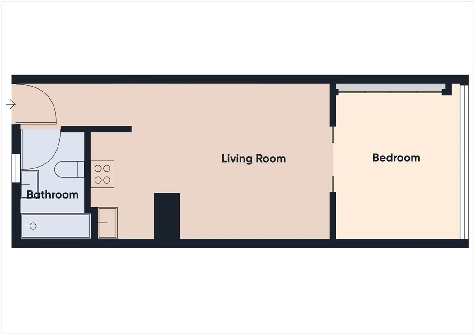 Dormitori de Apartament en venda en Estepona amb Aire condicionat i Terrassa