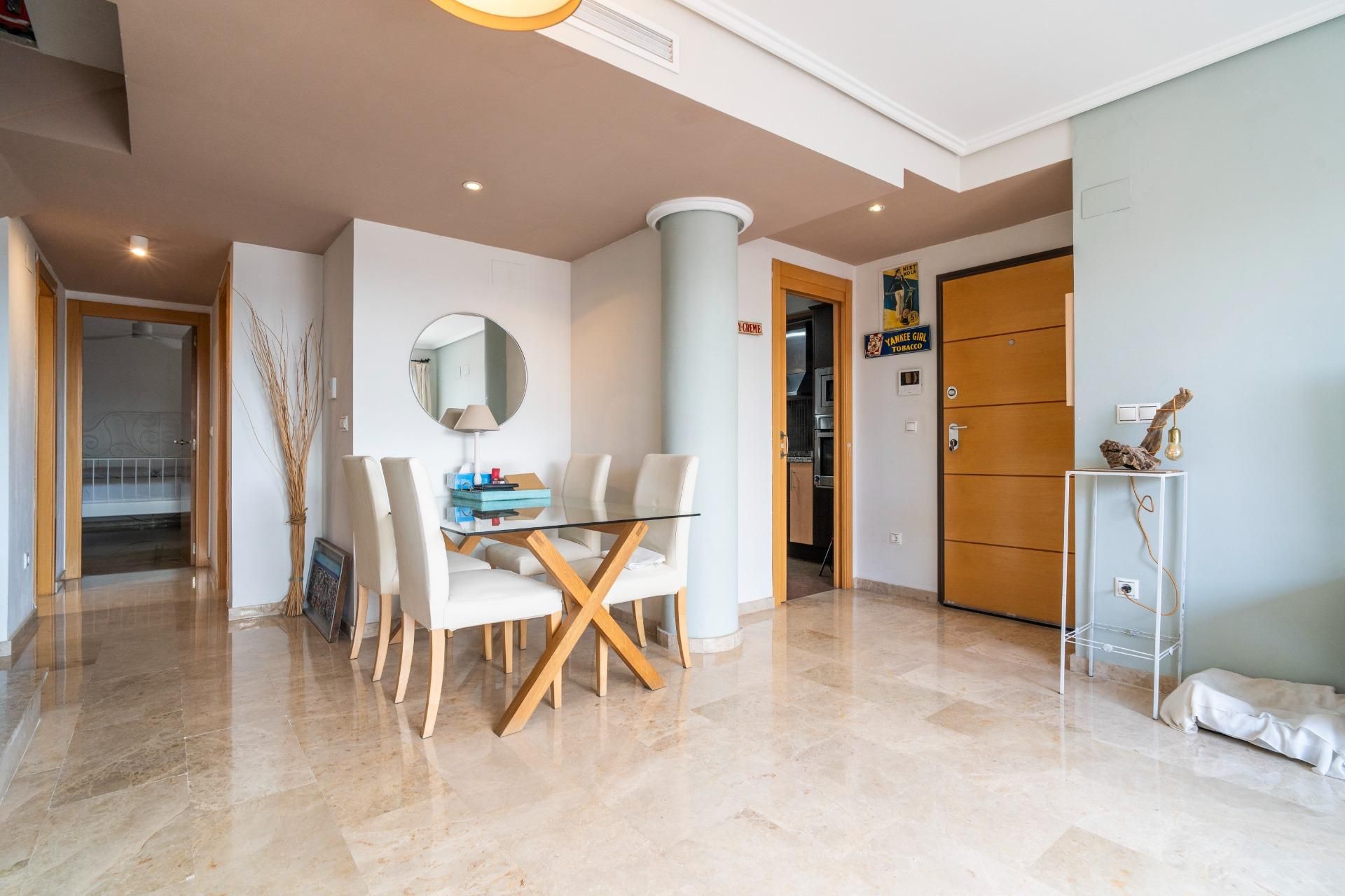 Dining room of Attic for rent in Paiporta  with Air Conditioner, Terrace and Furnished