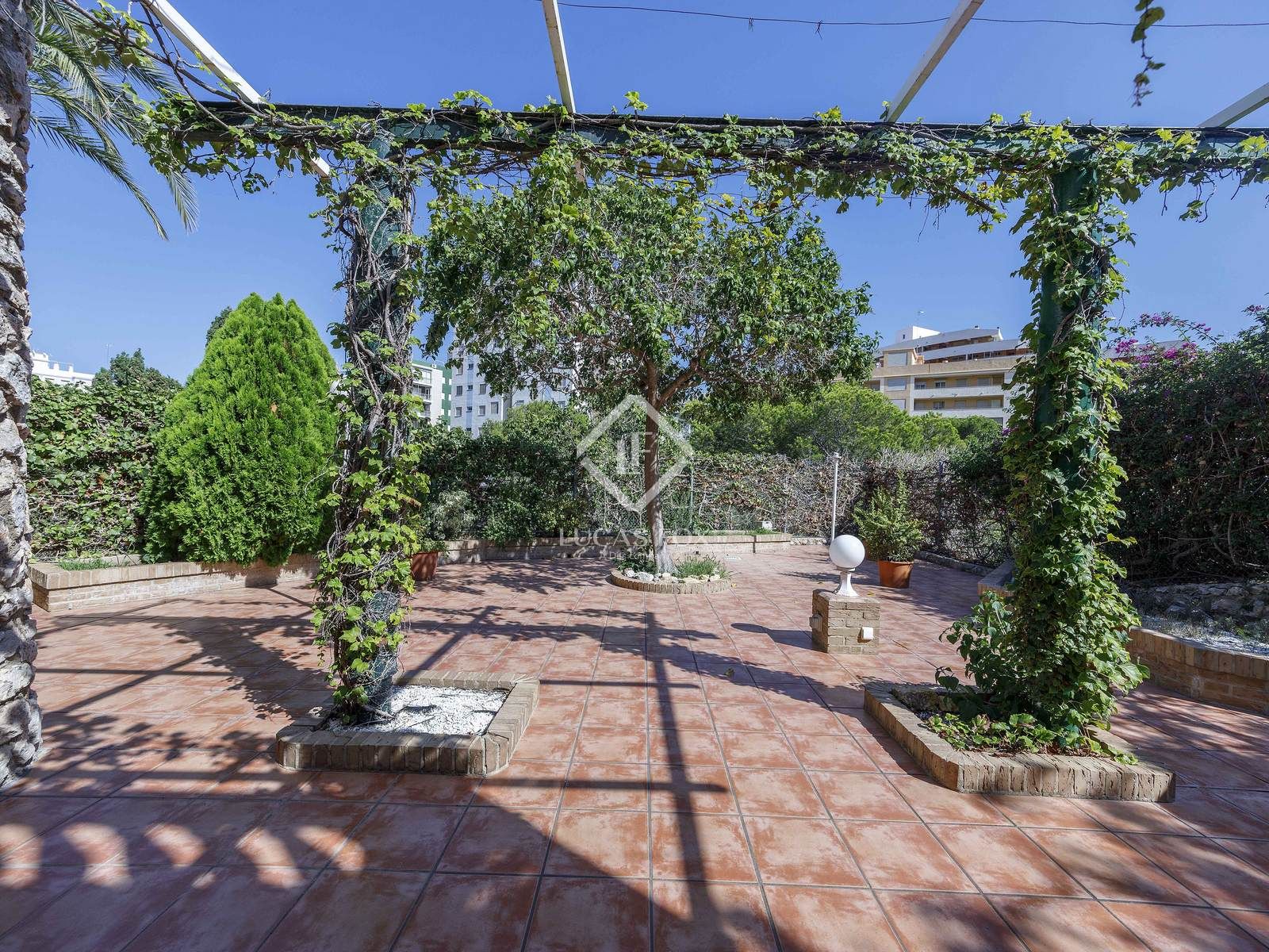 Jardín de Casa o chalet en venta en Cullera con Aire acondicionado, Calefacción y Jardín privado