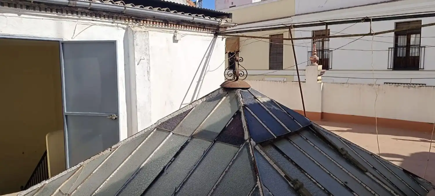 Vista exterior de Casa o chalet en venta en Sevilla con Terraza