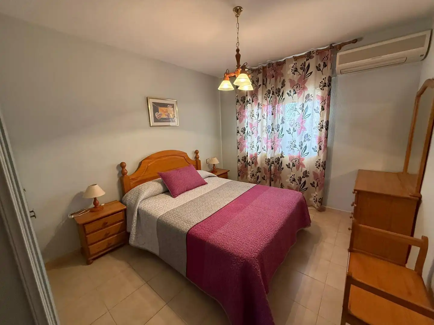 Bedroom of Flat for rent in Los Alcázares  with Terrace, Furnished and Balcony