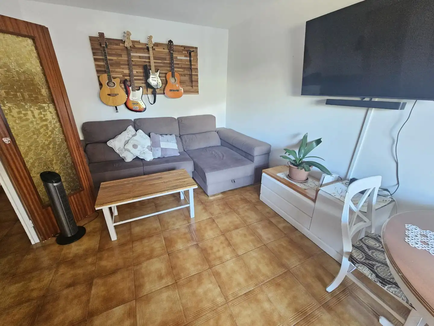 Sala de estar de Piso en venta en Malgrat de Mar con Balcón
