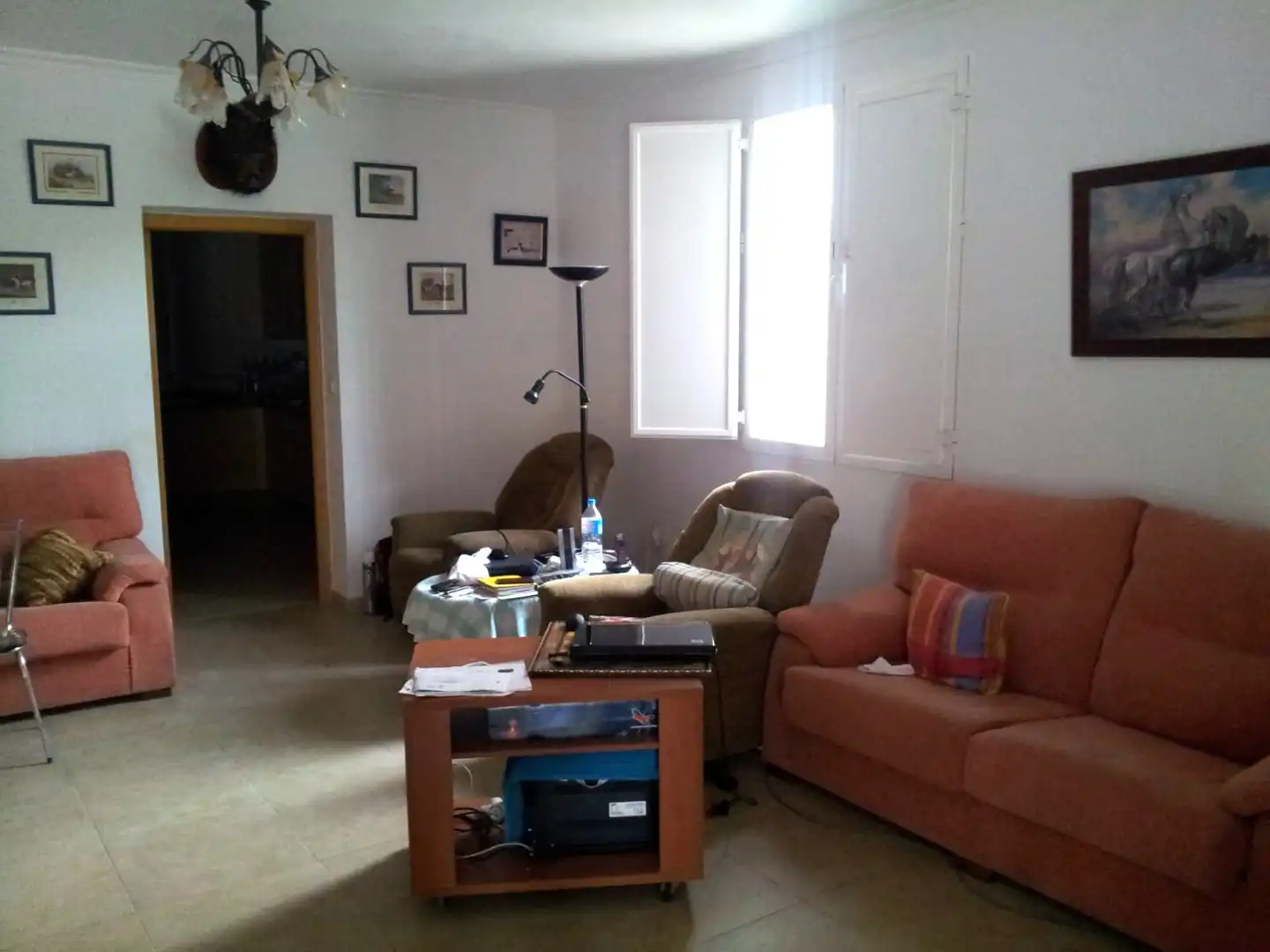 Sala de estar de Casa o chalet en venta en Júzcar con Aire acondicionado, Calefacción y Jardín privado