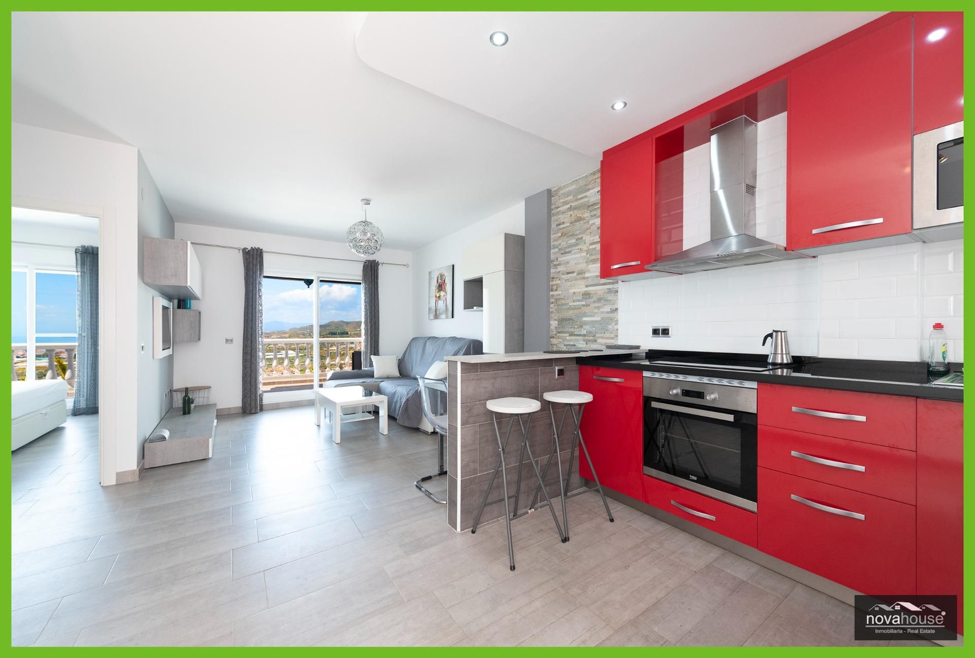 Kitchen of Flat for sale in Torrox  with Air Conditioner, Heating and Terrace