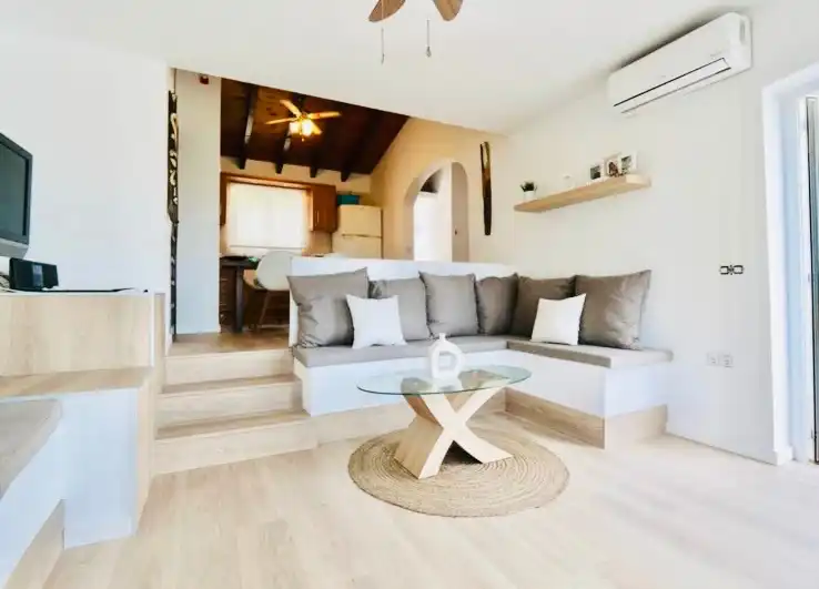 Living room of Houses for rent in Dénia  with Air Conditioner, Heating and Private garden