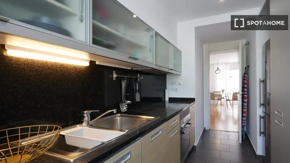 Kitchen of Flat for rent in Sant Cugat del Vallès  with Air Conditioner, Heating and Furnished