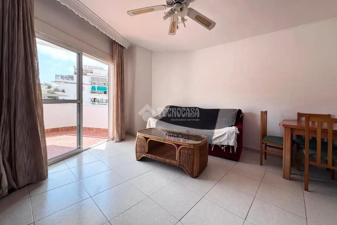 Wohnzimmer von Wohnung zum Verkauf in Torremolinos mit Terrasse