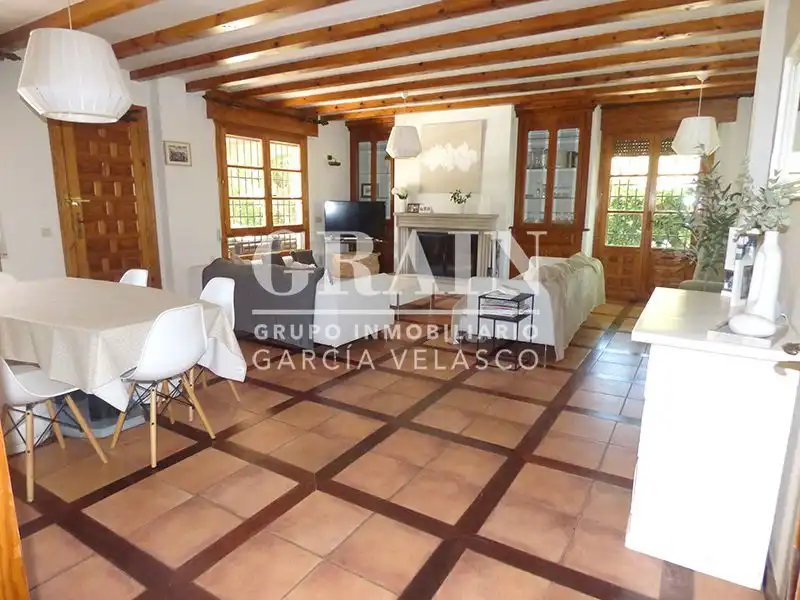 Garden of Houses for sale in Albacete  with Air Conditioner, Heating and Private garden