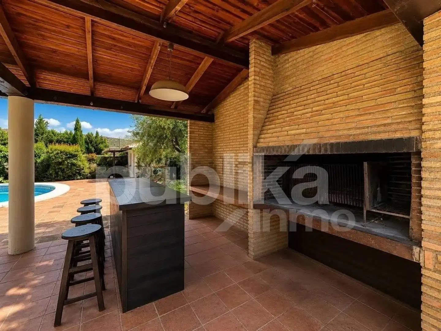 Terraza de Casa o chalet en venta en San Vicente del Raspeig / Sant Vicent del Raspeig con Aire acondicionado, Calefacción y Piscina
