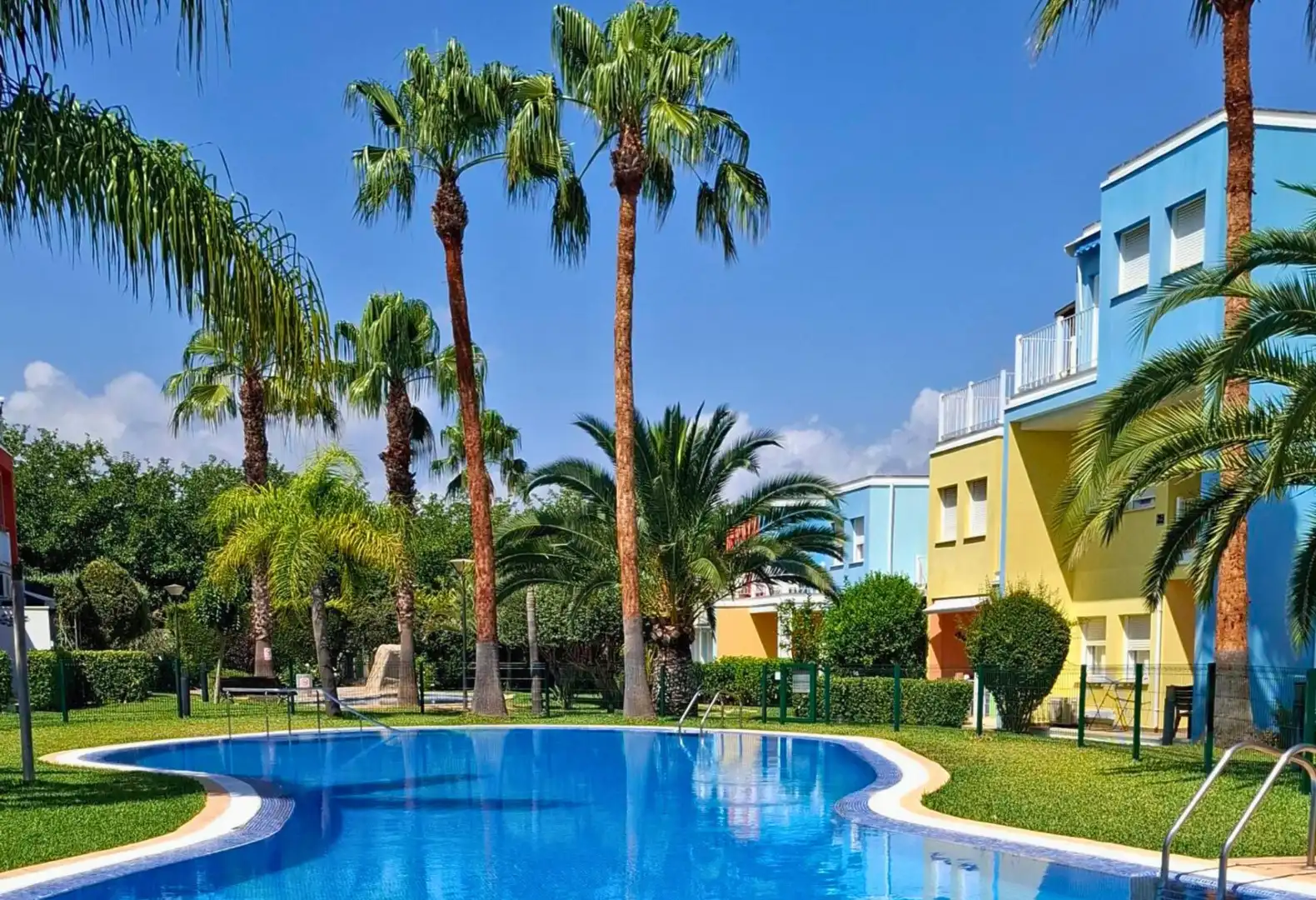 Swimming pool of Flat for rent in El Verger  with Air Conditioner, Heating and Terrace