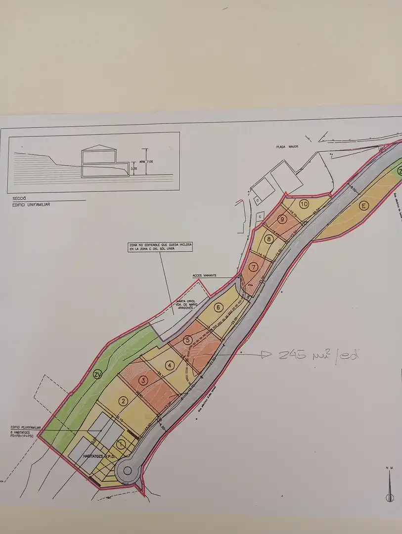 Wohnbaugrundstück zum Verkauf in Vilanova de Sau, imagen 4
