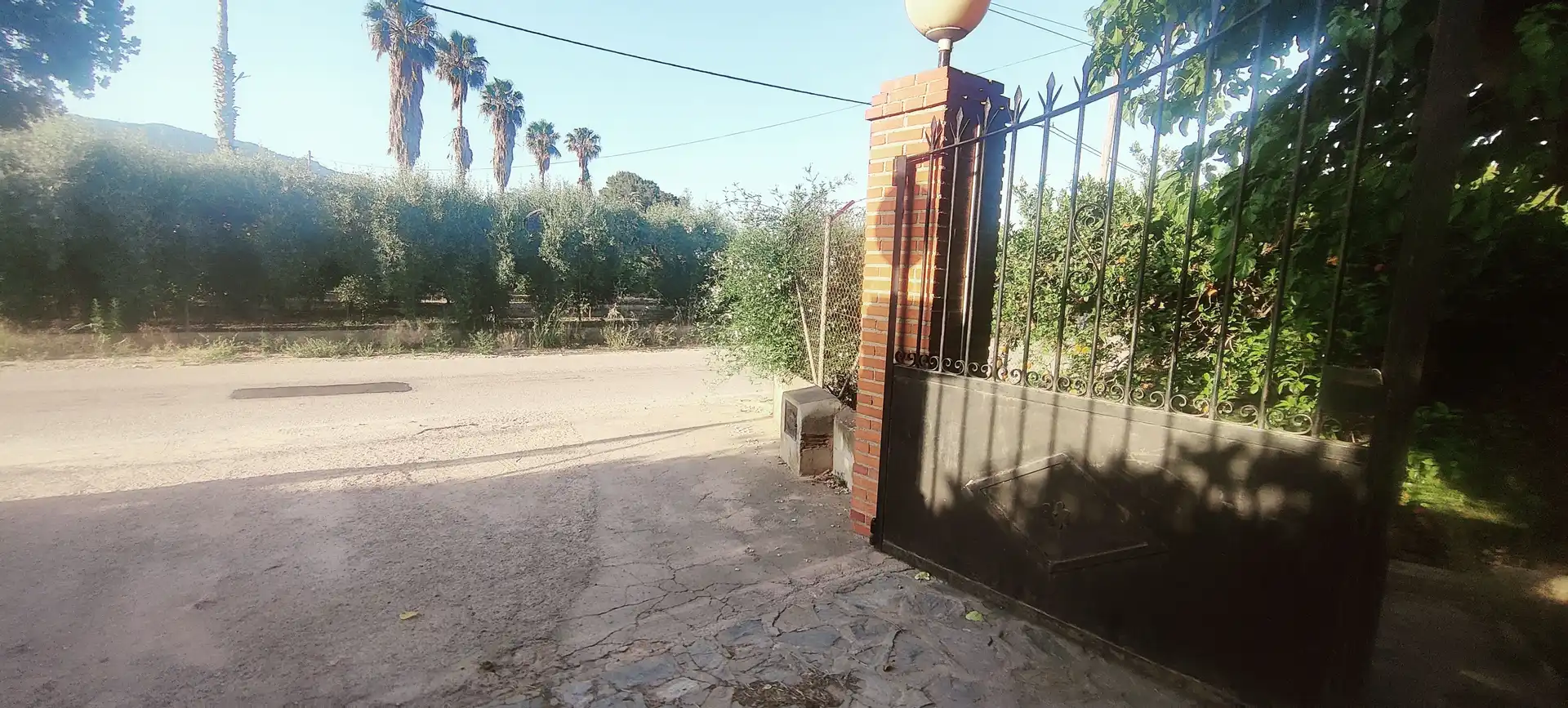 Vista exterior de Finca rústica en venda en Alhama de Murcia amb Jardí privat, Terrassa i Traster