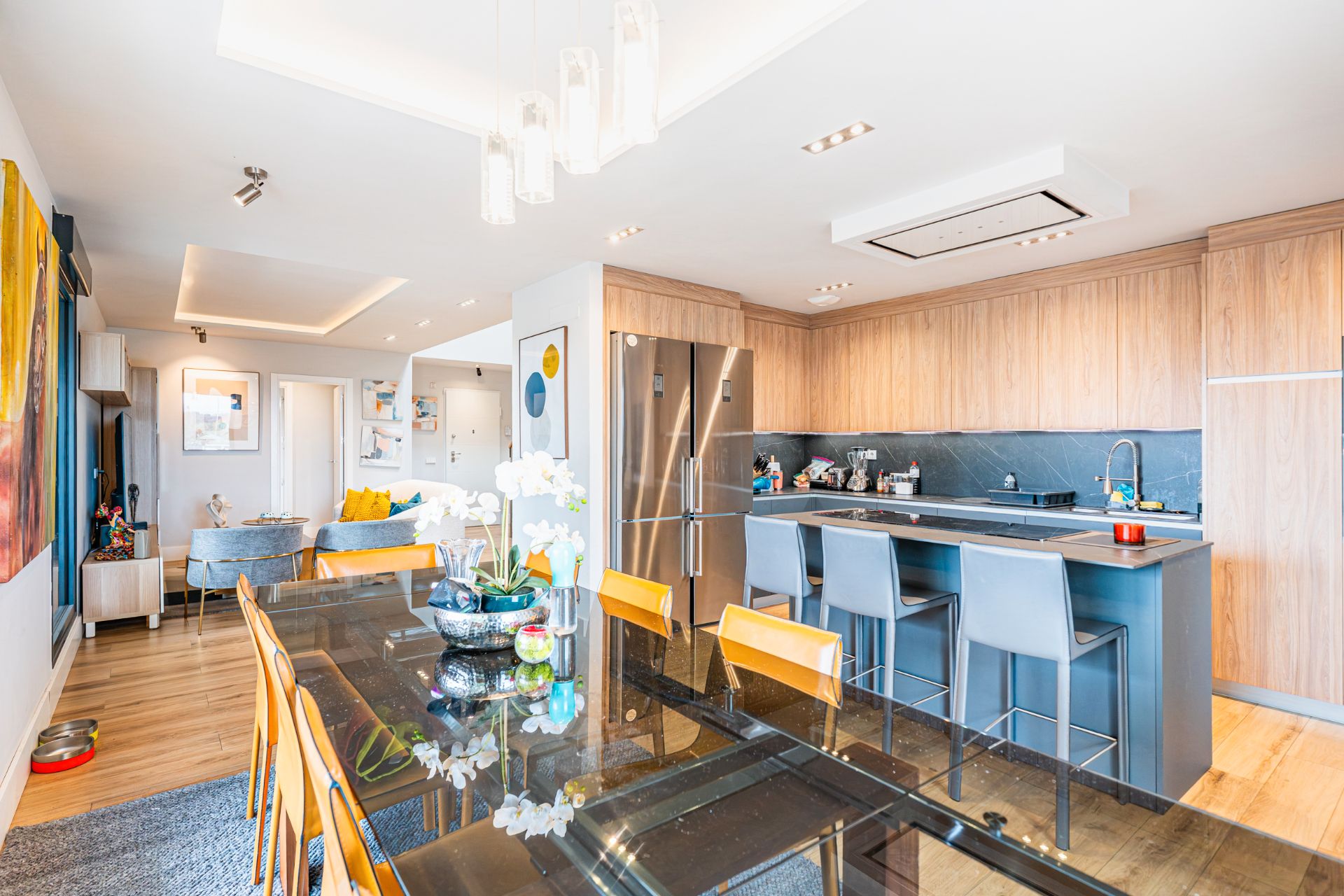 Cocina de Ático en venta en Las Rozas de Madrid con Aire acondicionado, Calefacción y Jardín privado