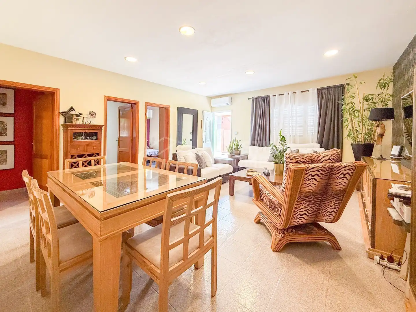 Sala de estar de Casa adosada en venta en El Matorral