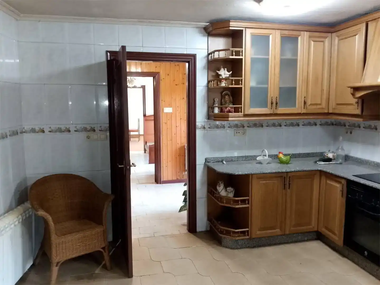 Cocina de Piso en venta en Curtis con Jardín privado, Parquet y Trastero