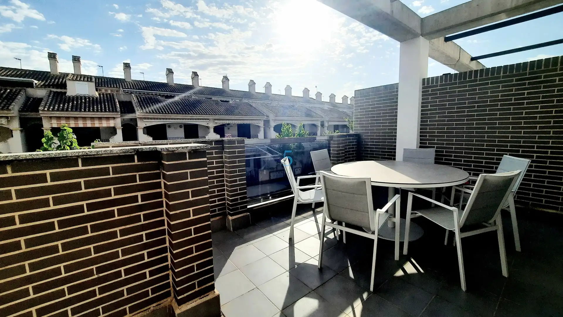 Terrace of Flat for sale in Los Alcázares  with Air Conditioner, Heating and Swimming Pool