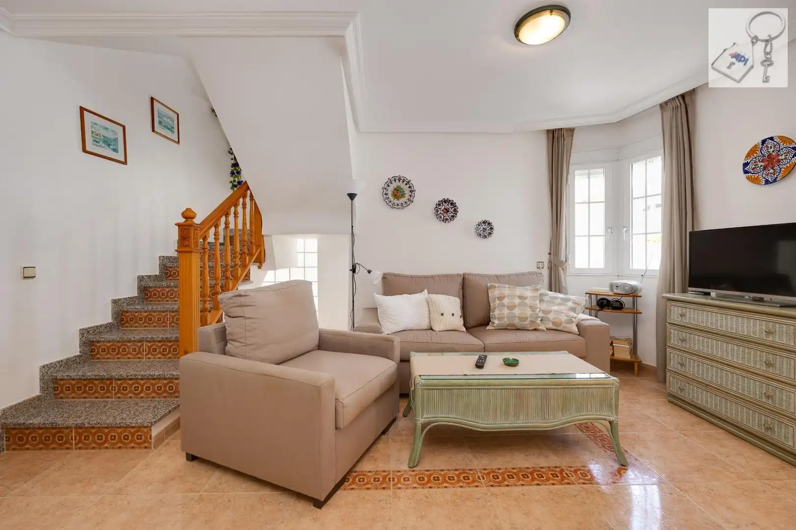 Sala d'estar de Finca rústica en venda en Orihuela